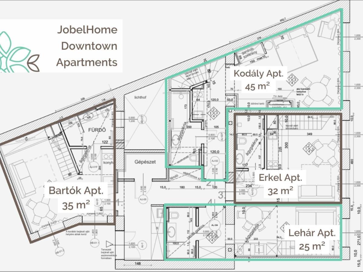 Jobelhome Apartments بودابست المظهر الخارجي الصورة